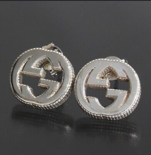 Gucci interlock earrings - g,
