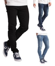 Mens Slim Fit Jeans Casual