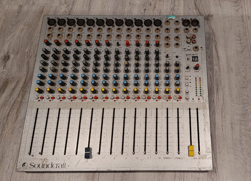 Soundcraft spirit e12 mixer - e12,