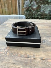 Montblanc Sartorial Brown Leather Belt – Model 111104 - Italian Made