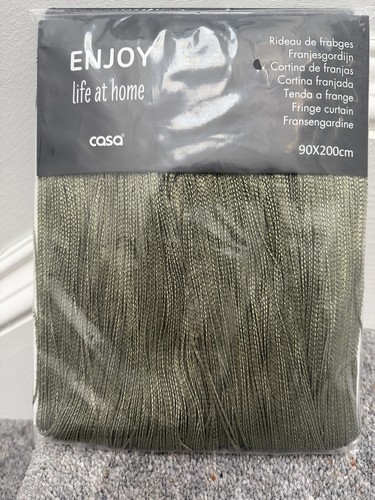Fringe curtain for - curtain, patio/