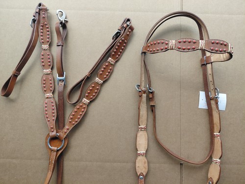 Western headstall breast - western,