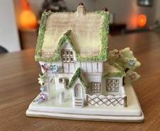 Coalport Cottages 1964 “The Masters House” Bone China Ornament 11.1cm Long 