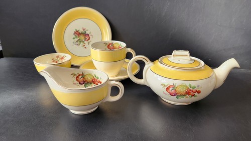 Grindley 6pc fruit - grindley, art