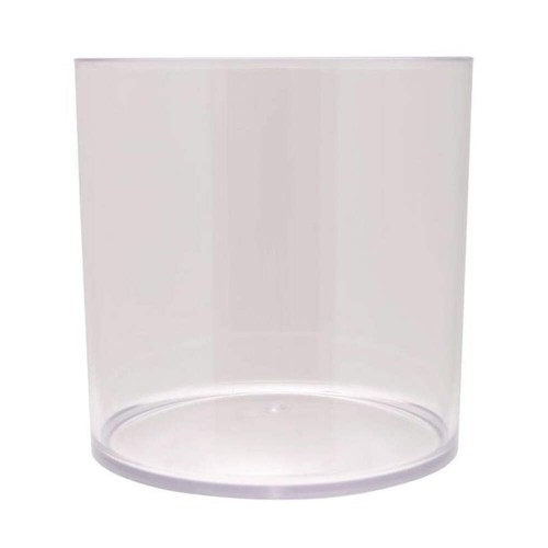 Clear acrylic cylinder 15cm - acrylic,
