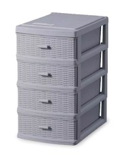 Plastic Storage Drawer Unit 4
