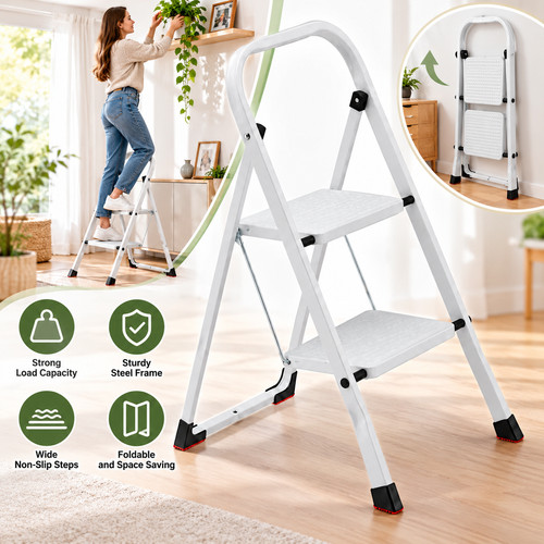 Foldable step ladder - foldable,