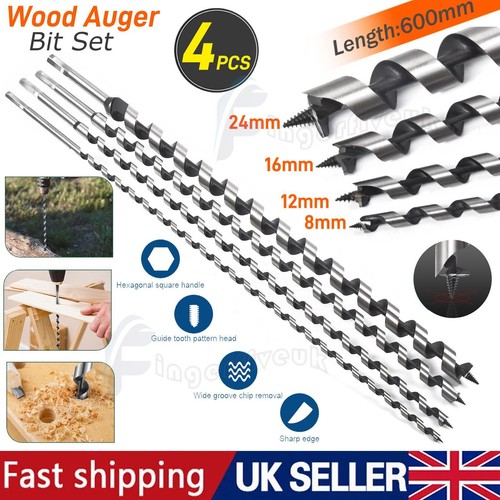 4pcs 600mm extra - 4pcs, auger