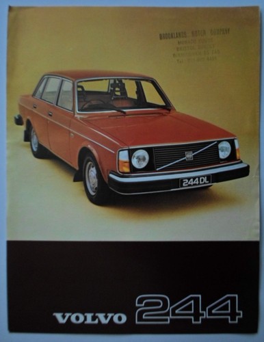 Volvo 244 saloon - saloon, orig