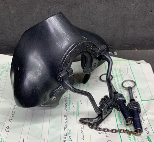 Aircraft helmet mask - aircraft, harness