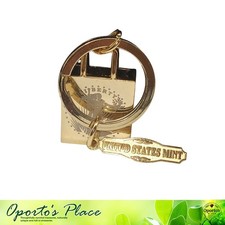 Vintage United States Keyring