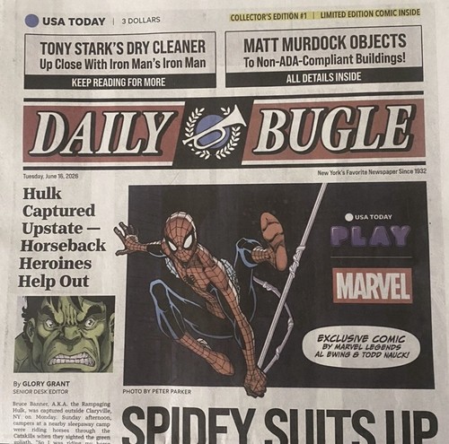 Daily bugle collector - daily, collector’s