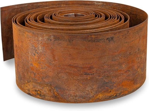 Corten steel garden - corten, edging