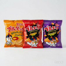 samyang Buldak crisp/chips all