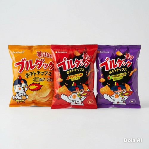 Samyang buldak crisp chips - samyang, all