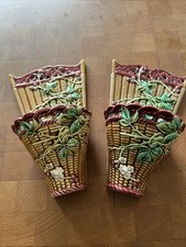 Rare Pair Of Sarreguemines