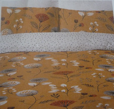 NEXT COPENHAGEN OLIA YELLOW WHITE FLORAL KINGSIZE DUVET BEDDING SET 2 PILLOWCASE