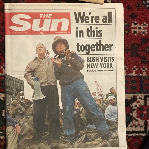 The sun sept 2001 11 - 15, 9/11