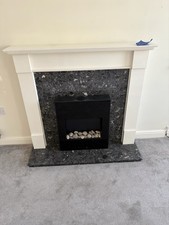 Modern electric fireplace - modern,