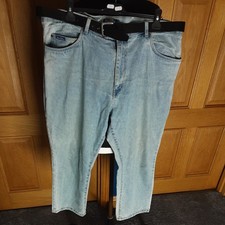 Mens Union Blue Faded Denin