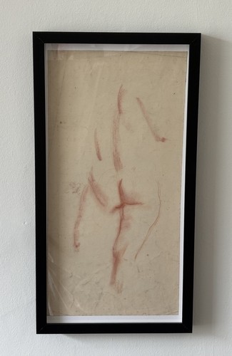 Antique figure study female - study,,