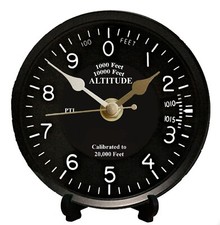 Altimeter - DIY 12cm Clock KIT for all Aviation Enthusiasts - Free Postage