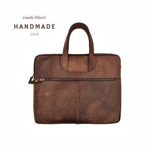 Full grain leather laptop - full,