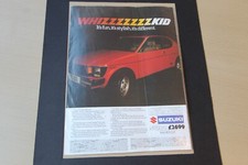 Original magazine advert: SUZUKI SC100 Whizzkid, frame-ready wall-art 