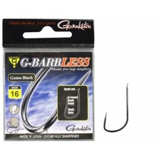 Gamakatsu G-Barbless Gamma Black Spade End 15 pack Gama Black