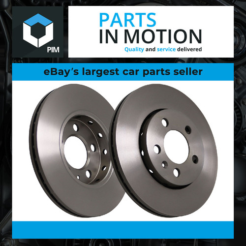 Brake discs pair vented - 2x,