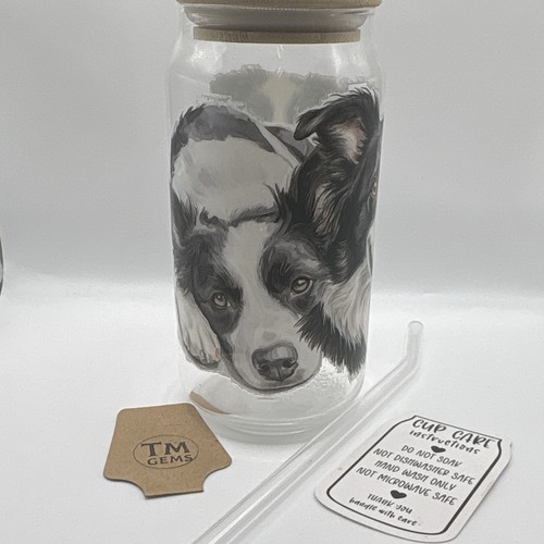 Clear glass 500ml can - glass,