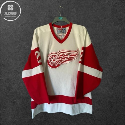Ccm nhl 1990 detroit - ccm, red