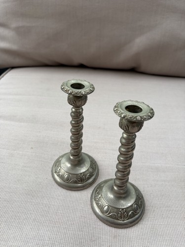 Vintage metal cast barley - cast,