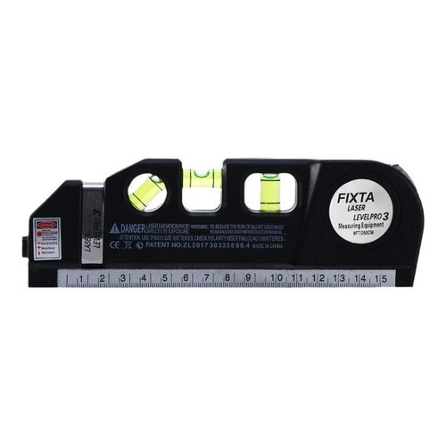Spirit level with laser - level,