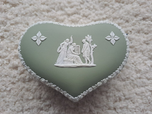 Wedgwood jasperware sage green - jasperware,