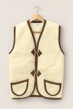 Merino Wool Gilet - Sheepskin