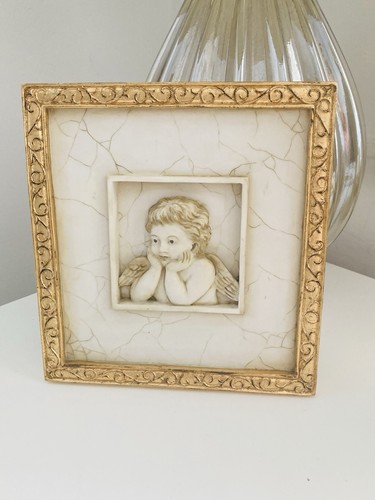 Vintage wall plaque - wall,