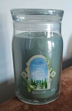 new YANKEE CANDLE Large Jar olive and cypress 567g