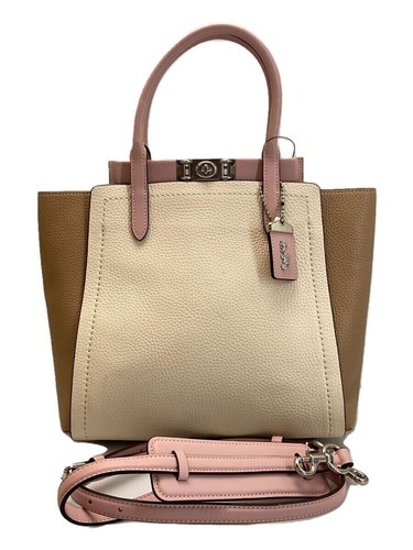 Coach handbag leather - coach,