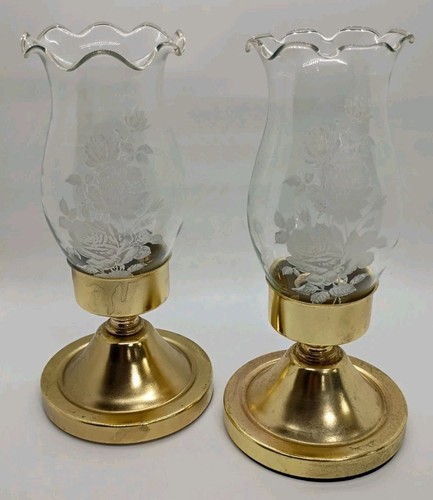 Vintage pair brass tone - pair,
