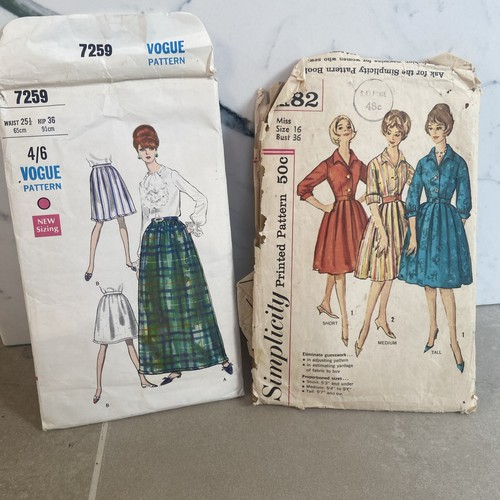 Vintage 1960s clothes sewing - 1960s,