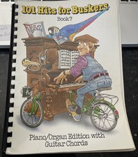 101 HITS For Buskers - BOOK 7, Piano/Organ Edition. Gr8 Busker’s Book!
