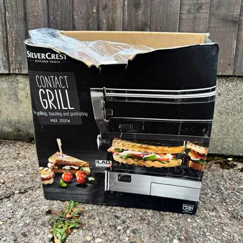 Silvercrest contact grill - silvercrest,