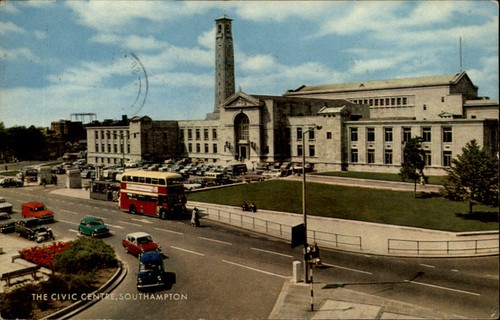 Southhampton vintage postcard