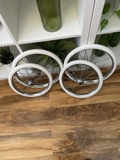 Set Of 4 Pram Wheels And Tyres
