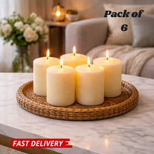 Pack pillar candles table - of, 6