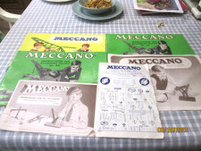 VINTAGE MECCANO INSTRUCTION MANUALS