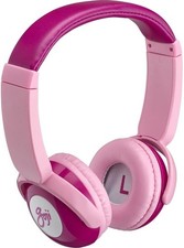 Goji Gkidbtp18 Kids Wireless Headphones, Pink - *No Audio Cable*