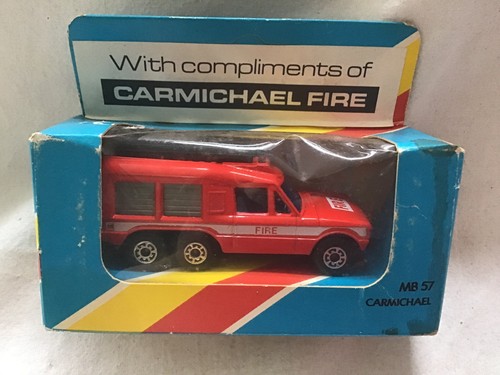 Matchbox carmichael fire - matchbox,