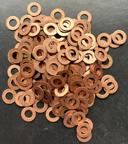 Copper washers 12mm - m6, x